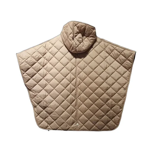 Quilted Hooded Cape