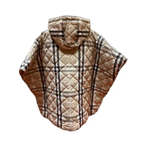 Quilted Hooded Cape