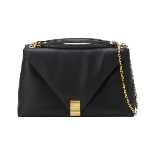 Flap-Front Shoulder Bag