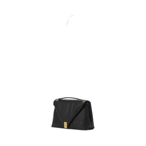 Flap-Front Shoulder Bag
