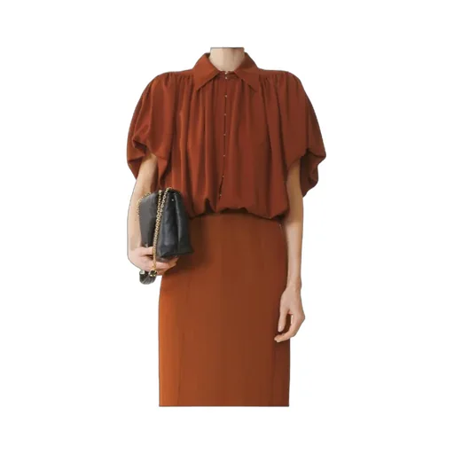 Flap-Front Shoulder Bag