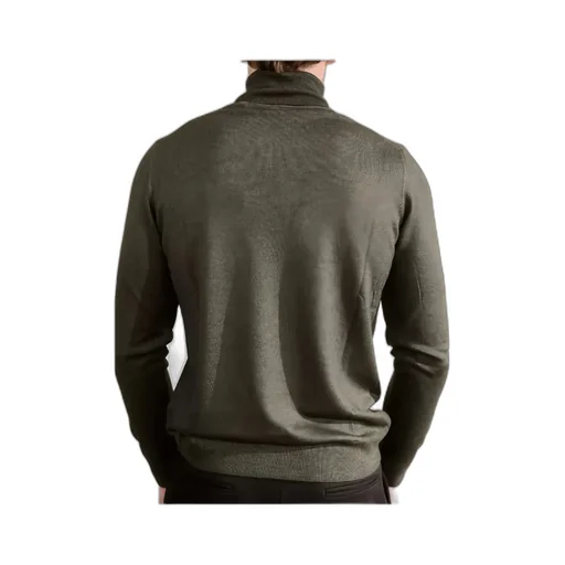 Roll-Neck Knitted Sweater