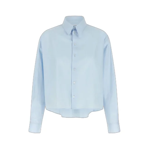 Mm6 Maison Margiela Long-Sleeved Cropped Shirt