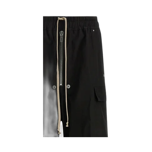 Rick Owens Cargobelas Wide-Leg Drawstring Pants