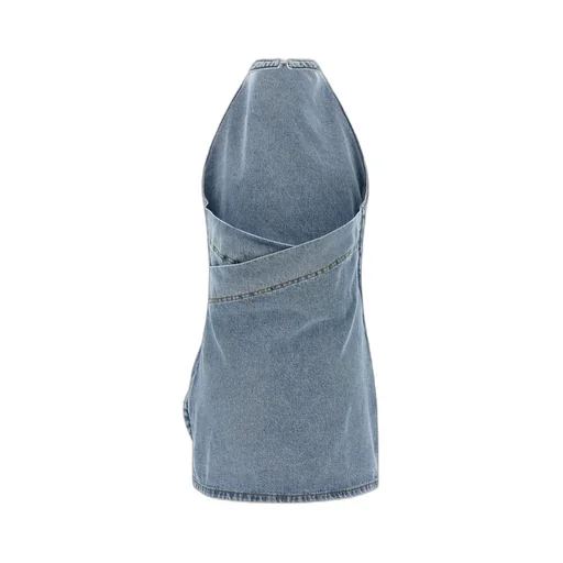 Magda Butrym Sleeveless Denim Dress
