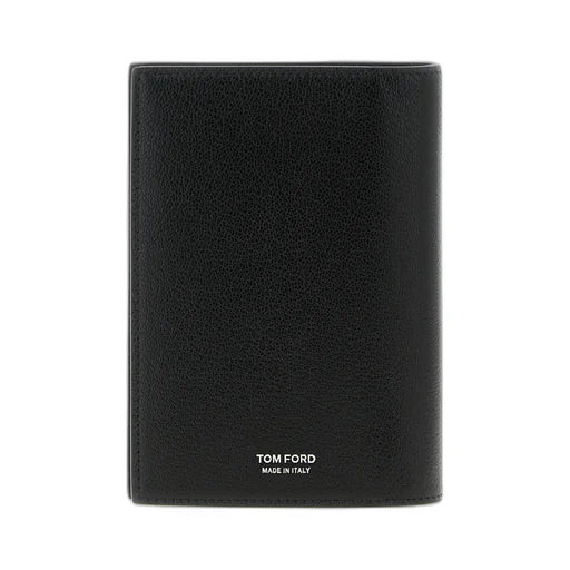 Tom Ford	Logo Printed Bi-Fold Passport Holder
