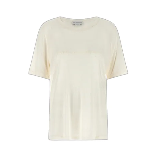 Stella Mccartney Logo Embellished Crewneck T-Shirt