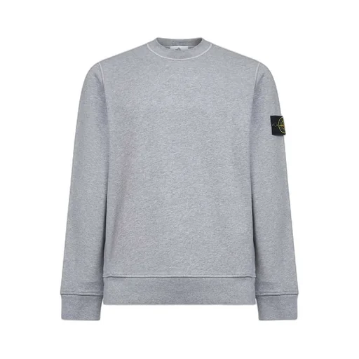 Badge-Detail Crew-Neck Sweatshirt