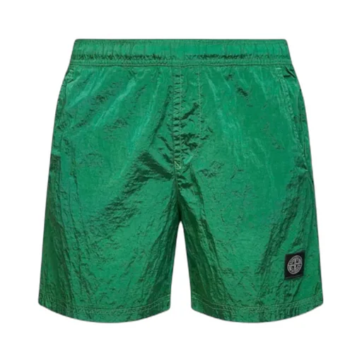 Stone Island Logo Patch Swim Shorts