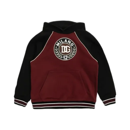 Dolce & Gabbana Kids Logo Patch Hoodie