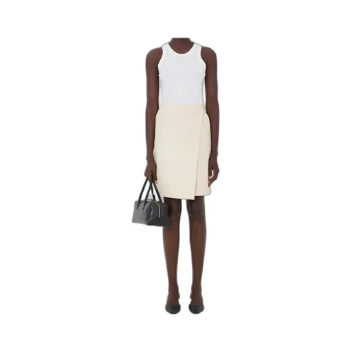 Loulou De Saison Gora Leather Wrap Skirt
