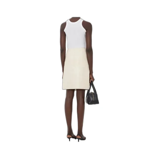 Loulou De Saison Gora Leather Wrap Skirt