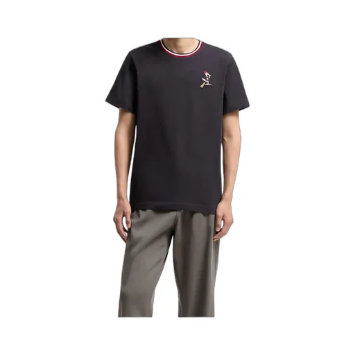 Moncler Logo Patch Crewneck T-Shirt