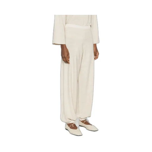 Fabiana Filippi Wide-Leg Elasticated Cuff Trousers