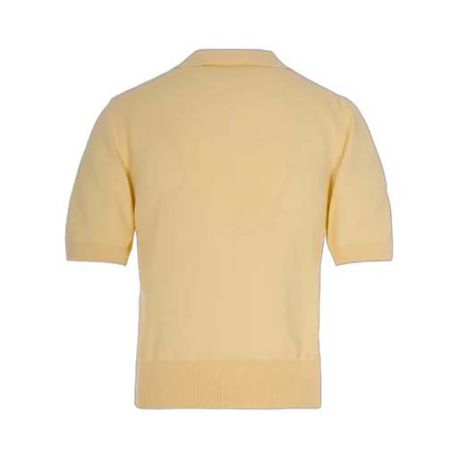 A.P.C. Short Sleeve Knitted Polo Shirt