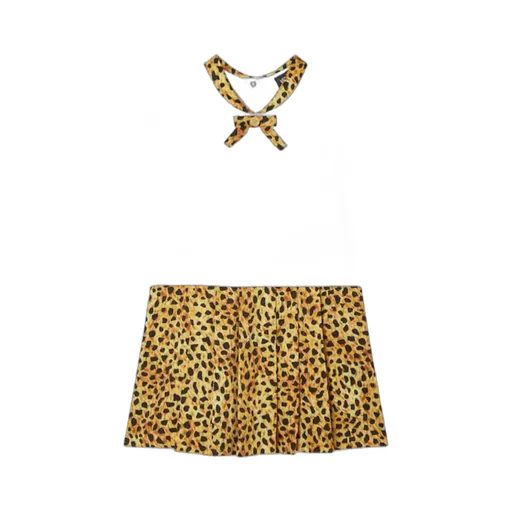 Versace Kids Bow Detail Short Sleeve Dress