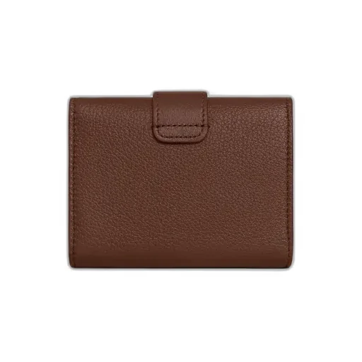 Fine Strap Wallet Nino In Supple Grained Calfskin