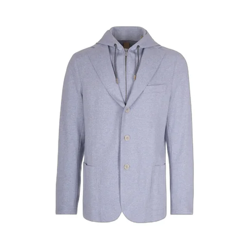 Eleventy Drawstring Hooded Jacket
