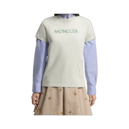 Moncler Embroidered Tonal Logo T-Shirt