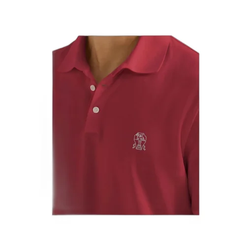 Brunello Cucinelli Logo Short-Sleeve Polo Shirt