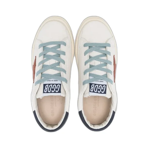 Golden Goose Kids Star Patch Lace-Up Sneakers