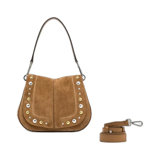 Round Riveted Handbag