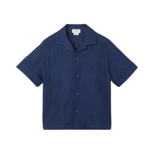 Fendi Kids Jacquard Button-Up Shirt