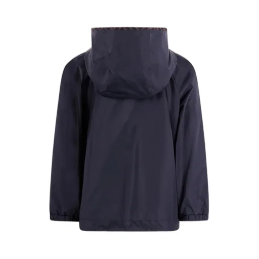 Fendi Kids Ff Motif Hooded Jacket
