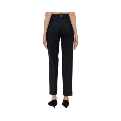 Fabiana Filippi Pleated Slim-Fit Pants