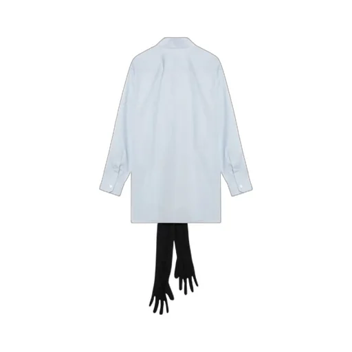 Mm6 Maison Margiela Tie Detailed Shirt