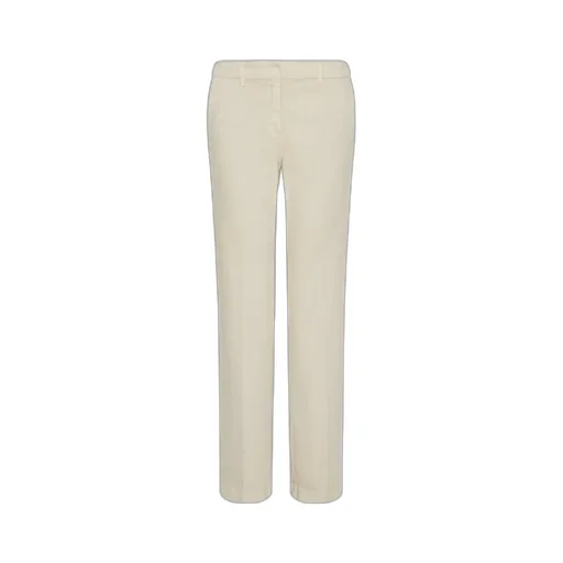 Wide-Leg Trousers - Cream