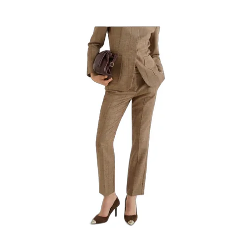 Slim-Fit Lightweight Wool Trousers