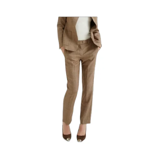 Slim-Fit Lightweight Wool Trousers