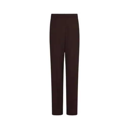 Slim-Fit Trousers - Brown