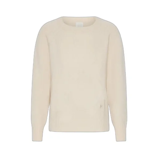 Boxy-Fit Pure Wool Sweater - Cream