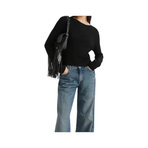 Rib-Knit Ultra-Light Sweater