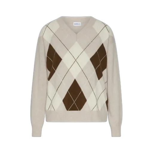 Cashmere-Blend Inlay Sweater