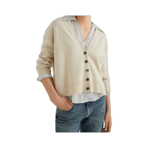 Wool And Cashmere Cardigan