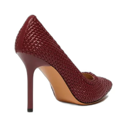 Pointed-Toe High Heels