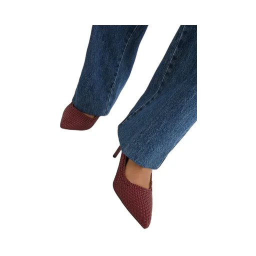 Pointed-Toe High Heels