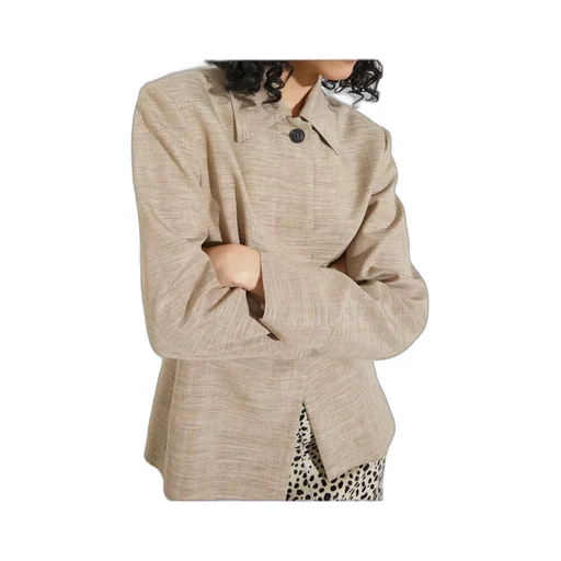 Slim-Fit Slubby Grisaille Jacket