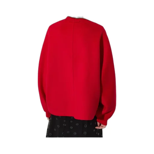 Double-Woven Wool Bomber Jacket