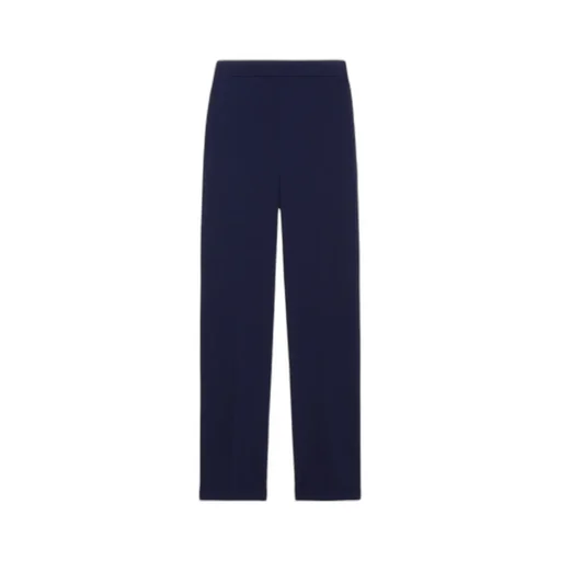 Straight-Leg Stretch Trousers