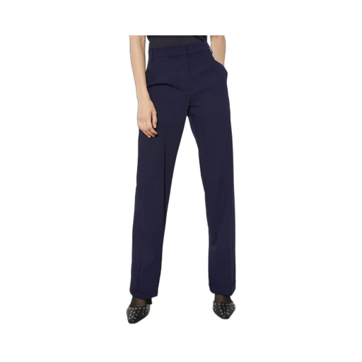 Straight-Leg Stretch Trousers