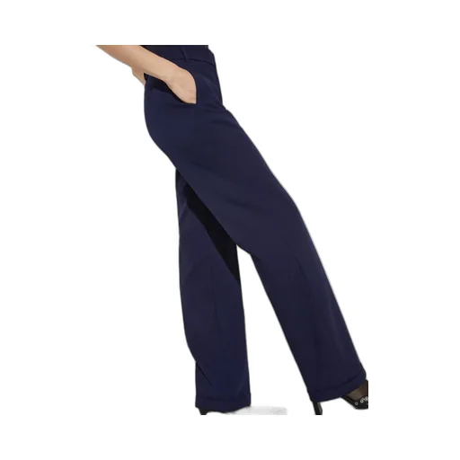 Straight-Leg Stretch Trousers