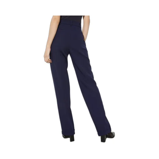 Straight-Leg Stretch Trousers