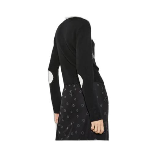 Polka-Dot Jacquard Jumper