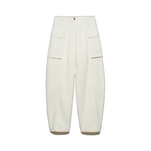 Barrel-Leg Cargo Trousers
