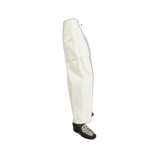 Barrel-Leg Cargo Trousers