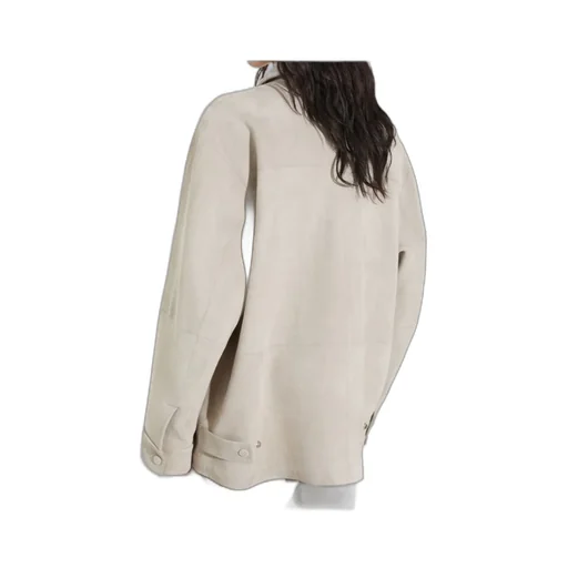 Suede Shirt Jacket